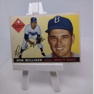 Bob Milliken 1955 Topps Brooklyn Dodgers #111 Sports Card